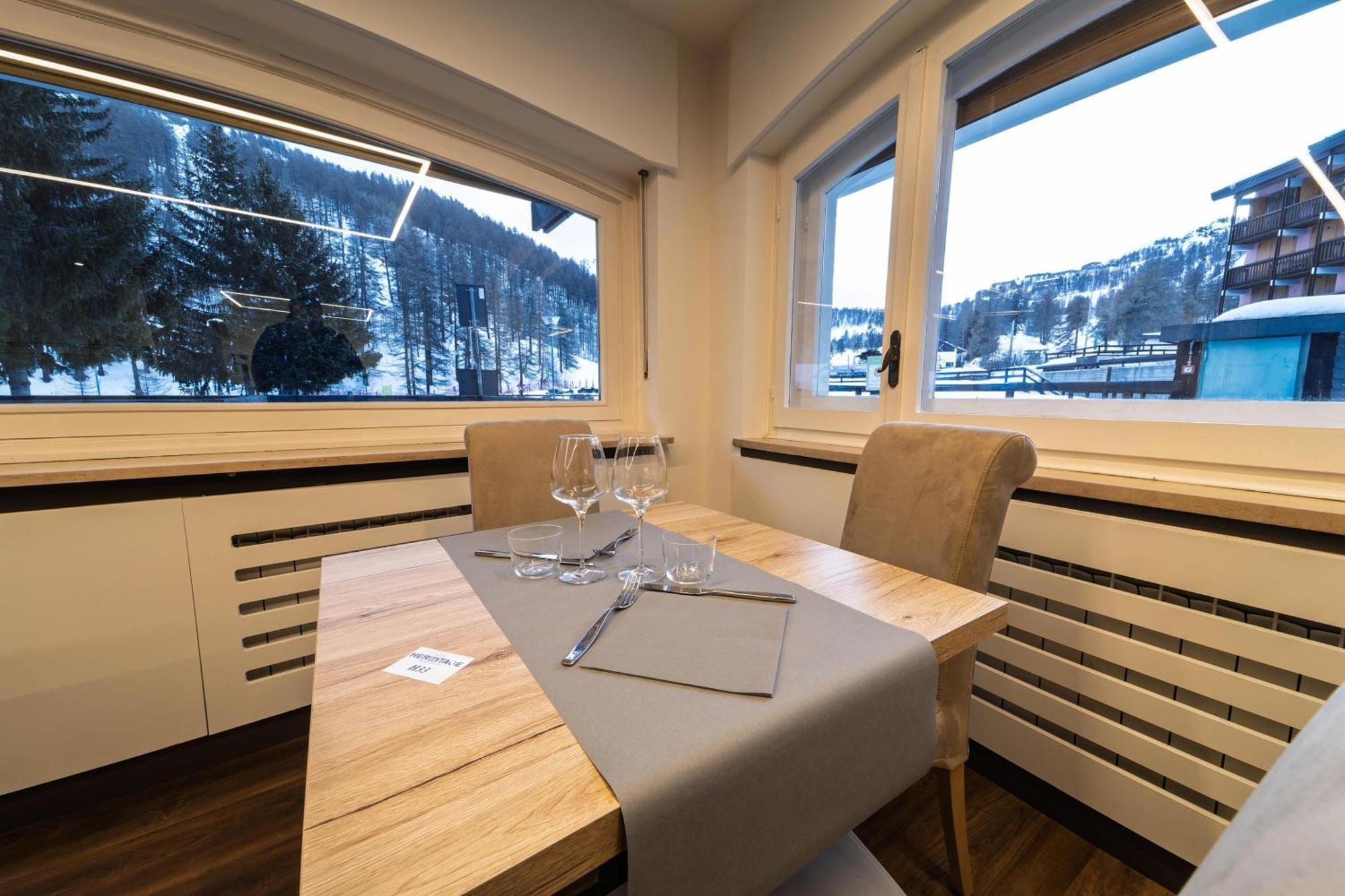 Hotel Hermitage Colle Colle Sestriere Buitenkant foto